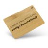 Cartão de Visita Bamboo Com NFC e QR Code