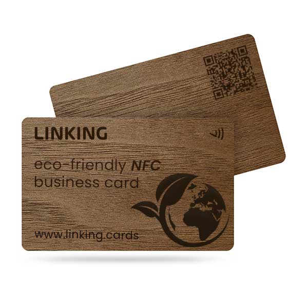 Cartão de Visita Nogueira Personalizado - NFC e QR Code
